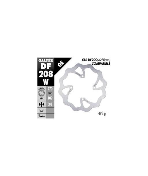 DISC WAVE FIXED GROOVED 270X3MM