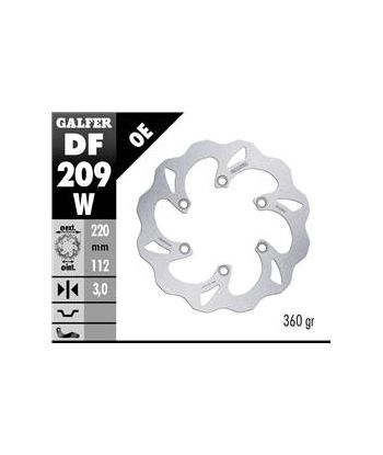 DISC WAVE FIXED 220x3mm