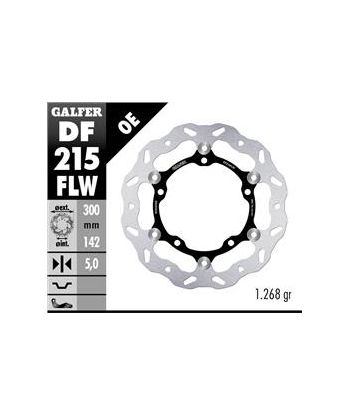 DISC WAVE FLOATING (C. STEEL) 300x5mm