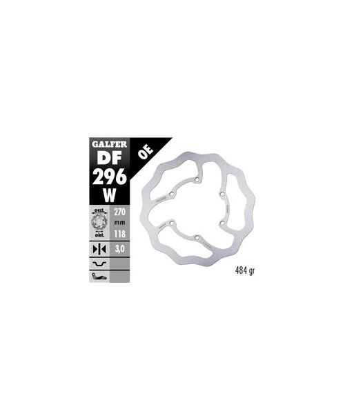 DISC WAVE FLOATING (C. STEEL) 270x3mm