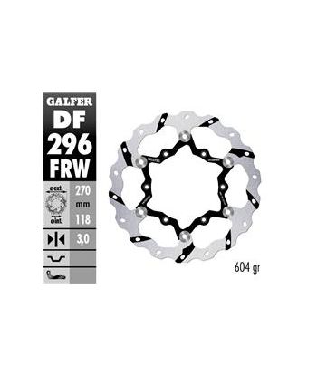 DISC WAVE FIXED 270x3mm