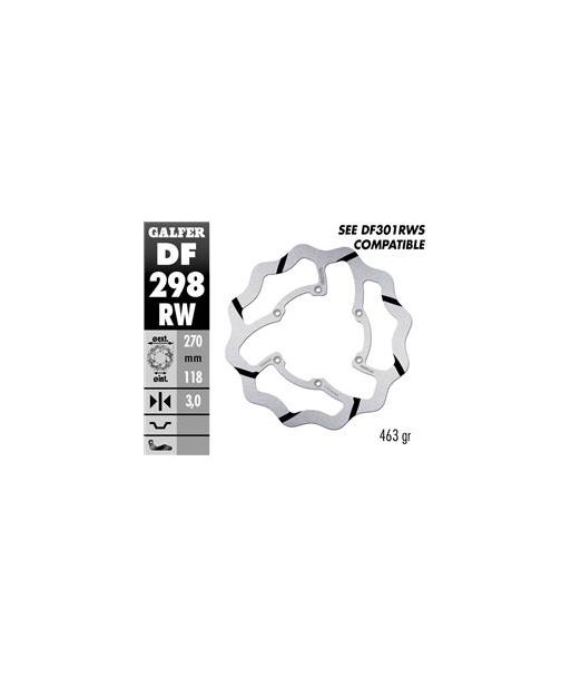 DISC WAVE FLOATING GROOVED (C. STEEL) 270x3mm
