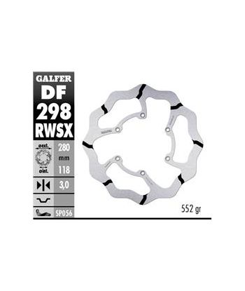 DISC WAVE FIXED GROOVED 270x3mm