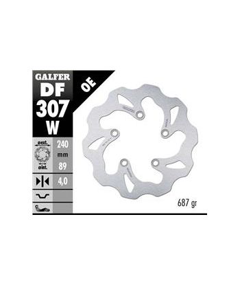 DISC WAVE FIXED 240x4mm