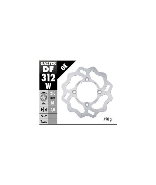 DISC WAVE FIXED 210x4mm