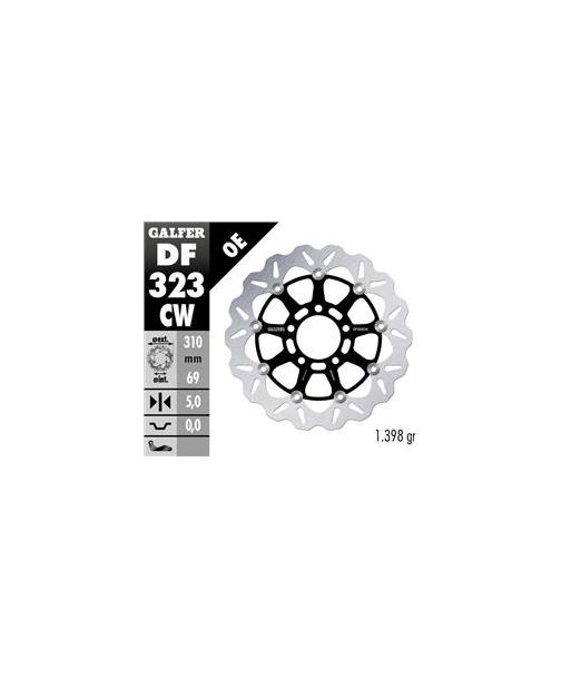 DISC WAVE FLOATING COMPLETE (C. ALU.) 310x5mm
