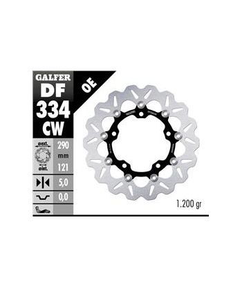 DISC WAVE FLOATING COMPLETE (C. ALU.) 290x5mm