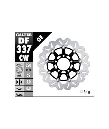 DISC WAVE FLOATING COMPLETE (C. ALU.) 290x5mm