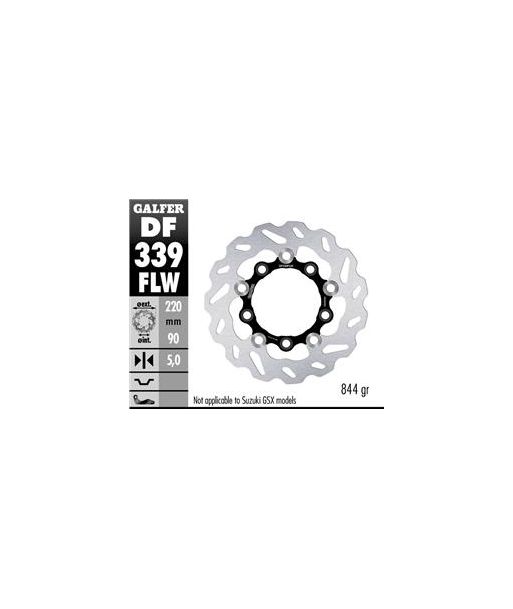 DISC WAVE FIXED 220x5mm