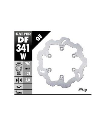 DISC WAVE FIXED 260x4mm