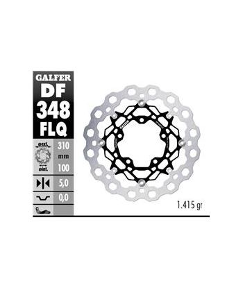 DISC WAVE FLOATING GROOVED RIGHT (C. ALU.) 310x5mm