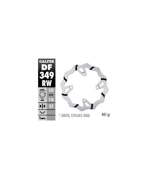 DISC WAVE FLOATING (C. STEEL) 250x3mm