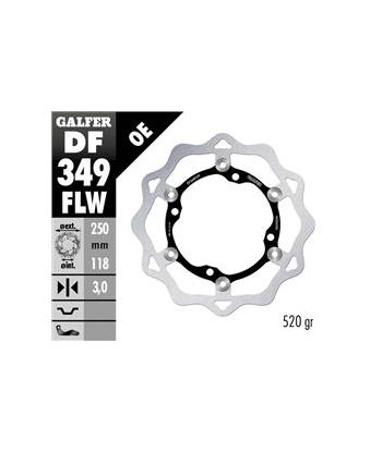 DISC WAVE FIXED 250x3mm