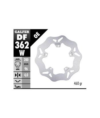 DISC WAVE FIXED 200x4mm