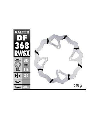 DISC WAVE FIXED GROOVED 270x3mm