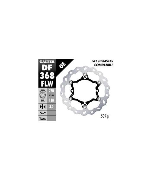 DISC WAVE FIXED GROOVED OVERSIZE 280x3mm