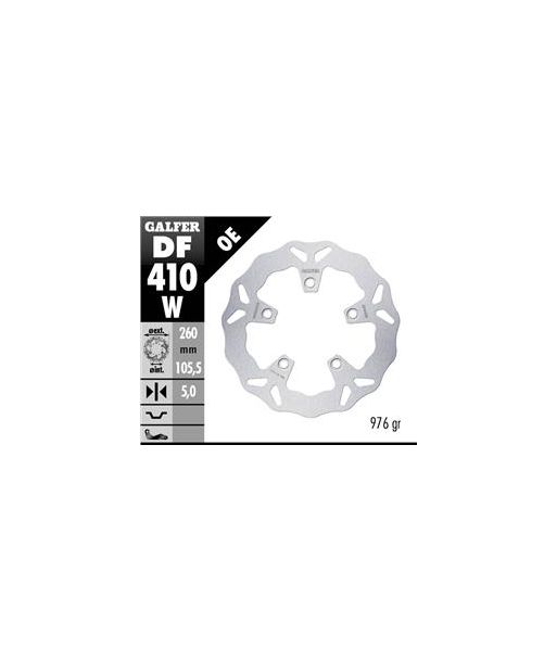DISC WAVE FIXED 260x5mm