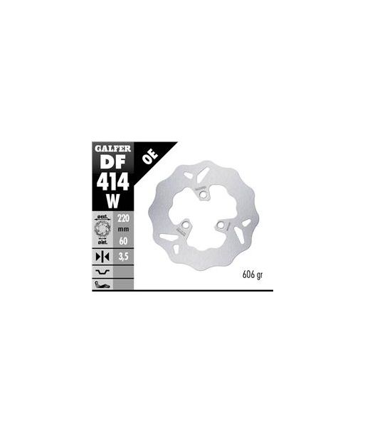 DISC WAVE FIXED 220x3,5mm