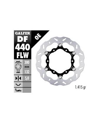 DISC WAVE FLOATING (C. STEEL) 300x5mm