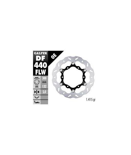 DISC WAVE FLOATING (C. STEEL) 300x5mm