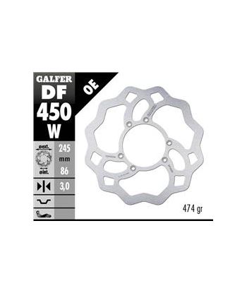 DISC WAVE FIXED 245x3mm