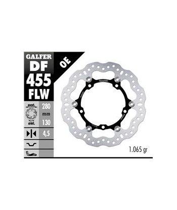 DISC WAVE FLOATING (C. STEEL) 280x4,5mm