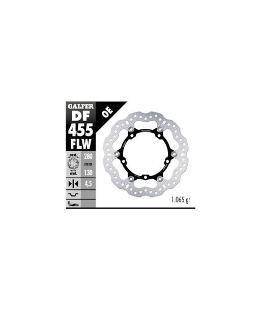 DISC WAVE FLOATING (C. STEEL) 280x4,5mm