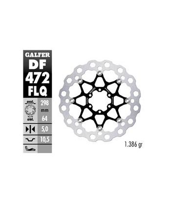 DISC CUBIQ FLOATING (C. STEEL) 300x5mm