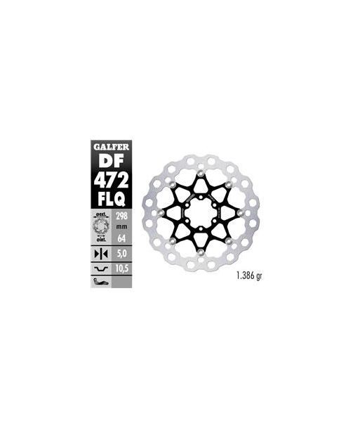 DISC CUBIQ FLOATING (C. STEEL) 300x5mm