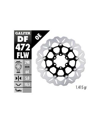 ROUND DISC FLOATING (C. STEEL) 298x5mm