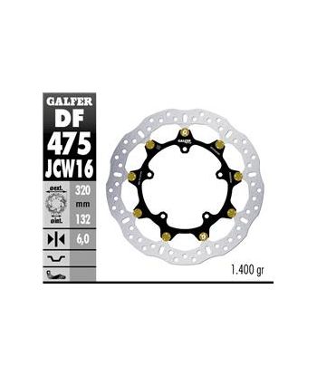 DISC WAVE FLOATECH RACING 320X5.5MM