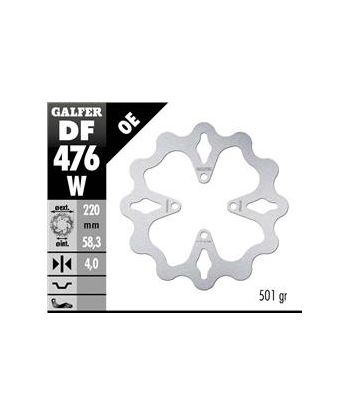 DISC WAVE FIXED 220x4mm