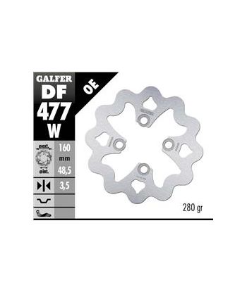 DISC WAVE FIXED 160x3,5mm
