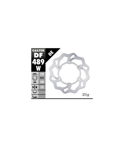 DISC WAVE FIXED OVERSIZE GROOVED 250x3mm