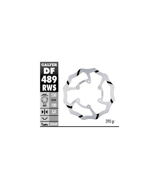 DISC WAVE FIXED OVERSIZE 250x3mm