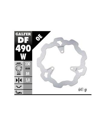 DISC WAVE FIXED 230x5mm