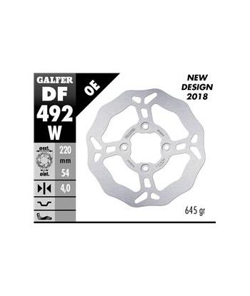DISC WAVE FIXED 220x4mm