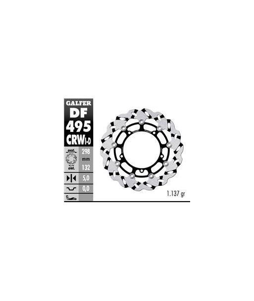 DISC WAVE FLOATING COMPLETE (C. ALU.) 298x5mm