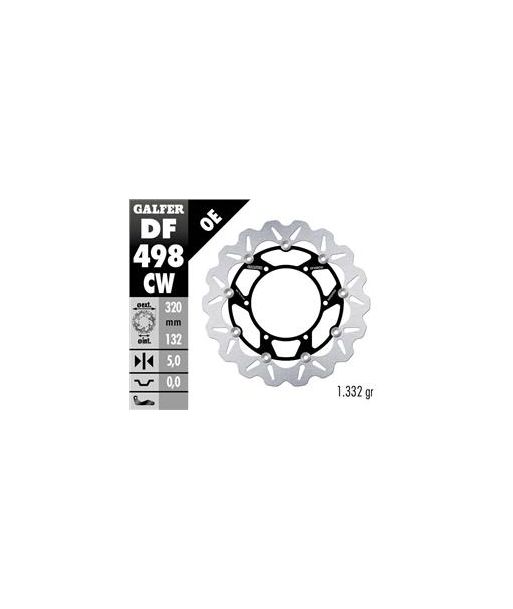 DISC WAVE FLOATING COMPLETE (C. ALU.) 320x5mm