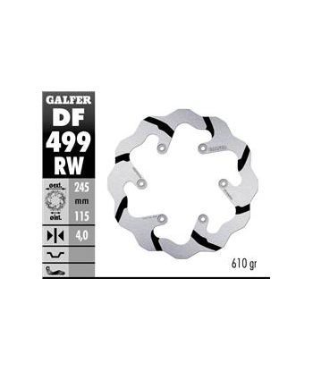 DISC WAVE FIXED 245X4MM