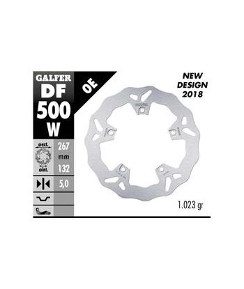 DISC WAVE FIXED 267x5mm