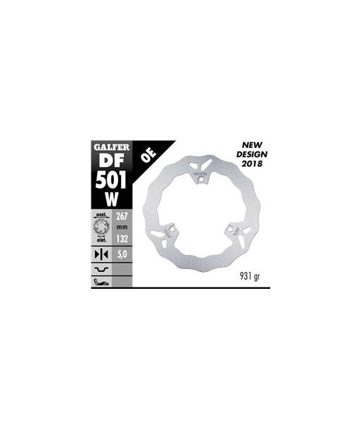 DISC WAVE FIXED 267x5mm