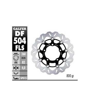 DISC WAVE FIXED 220x4mm