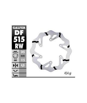 DISC WAVE FIXED 245x4mm