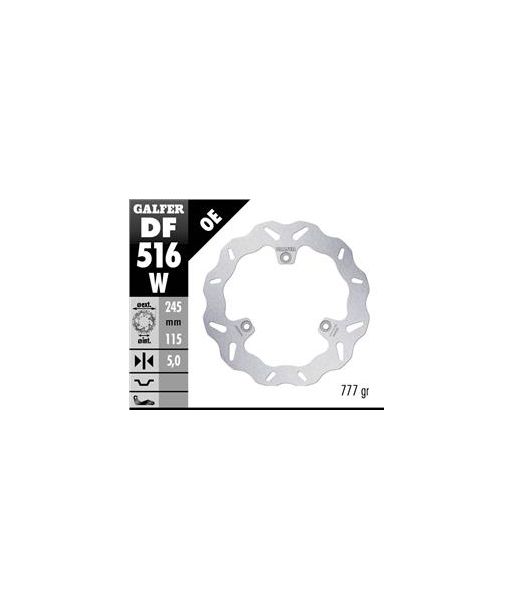 DISC WAVE FIXED 245x5mm