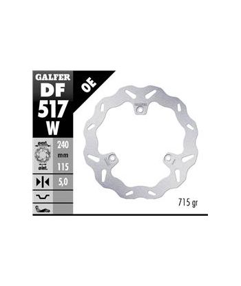 DISC WAVE FIXED 240x5mm