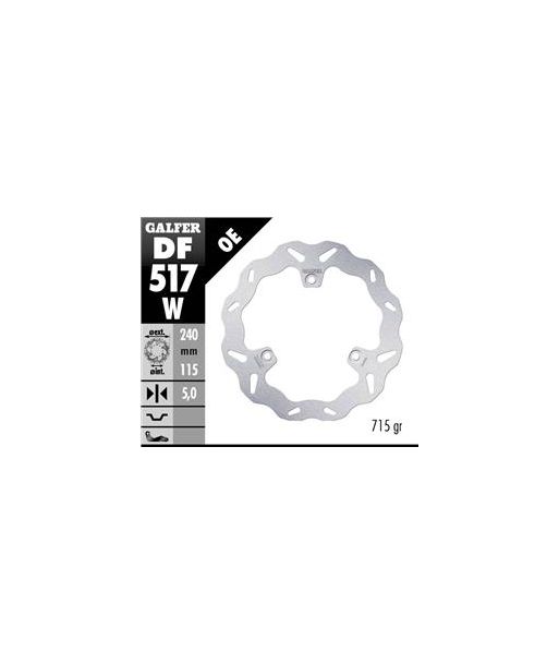 DISC WAVE FIXED 240x5mm