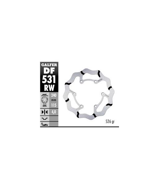 DISC WAVE FIXED 240x4mm
