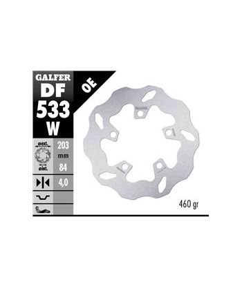 DISC WAVE FIXED 203x4mm