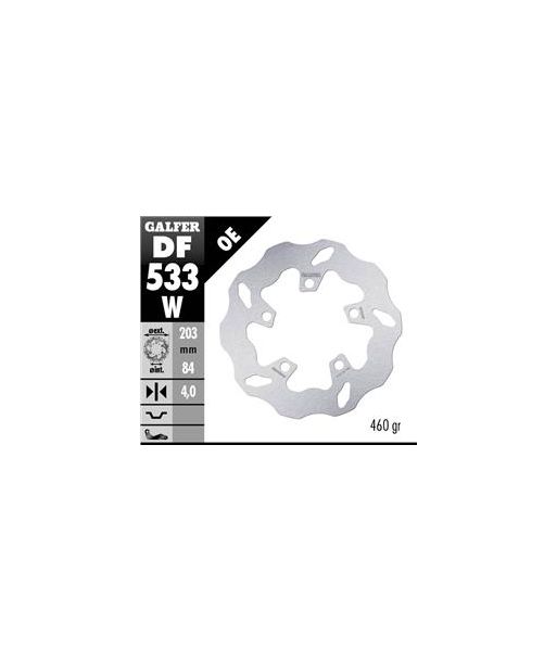 DISC WAVE FIXED 203x4mm